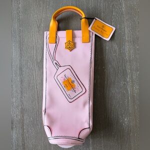 Pink Veuve Insulated Champagne Rose Bottle Bag NWT